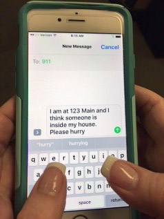 Text to 9-1-1 Phone