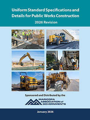 View the Uniform Standard Specifications for Public Works Construction, 2026 Revision