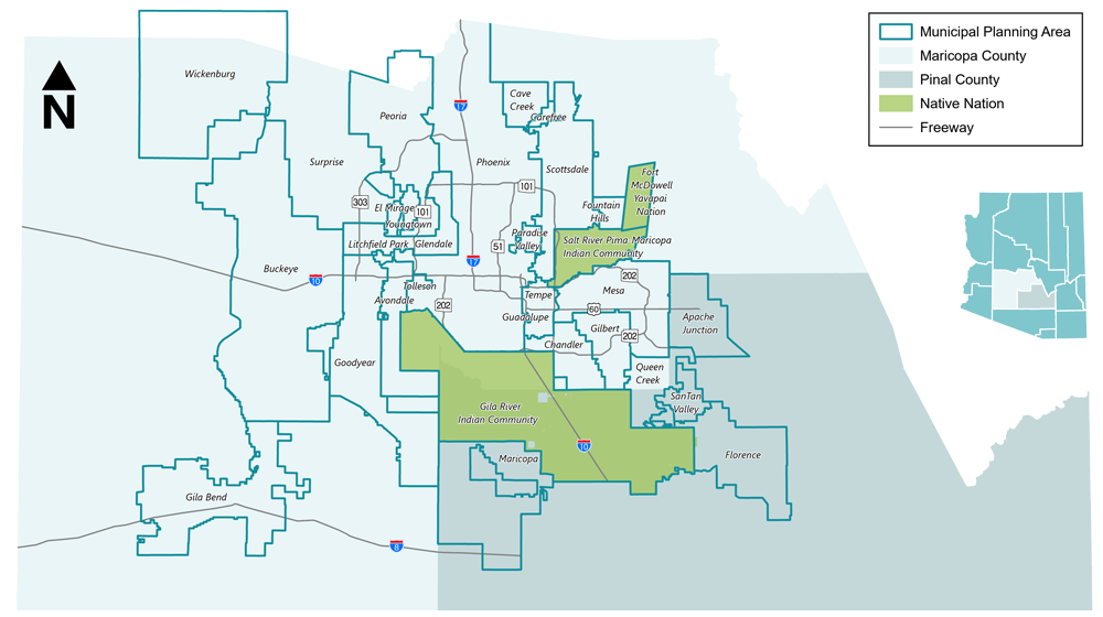 MAG Region Map