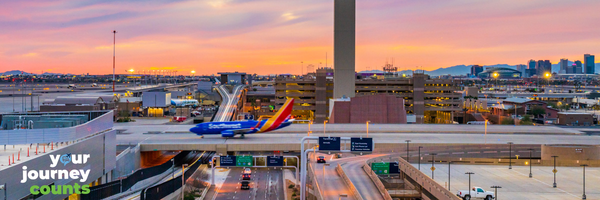 Sky Harbor Air Traffic Control Tower Banner