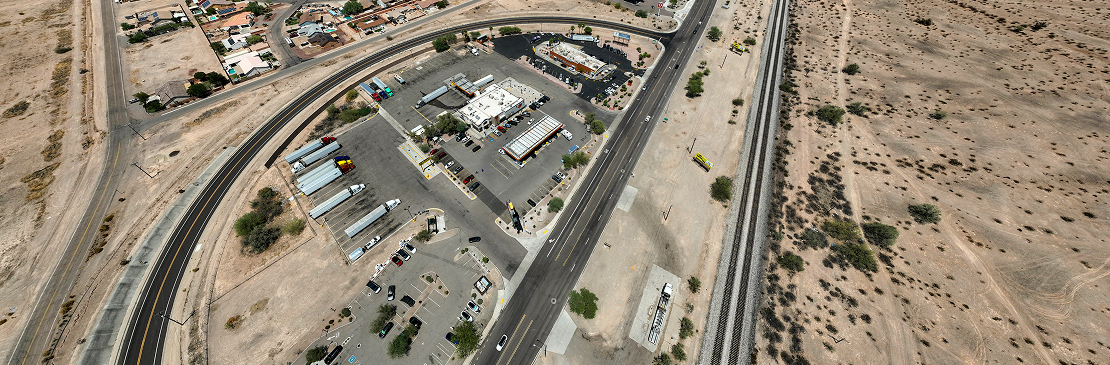 Gila Bend Development Study Aerial Drone Photo