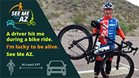 A driver hit me during a bike ride. I’m lucky to be alive. | See Me AZ 2024